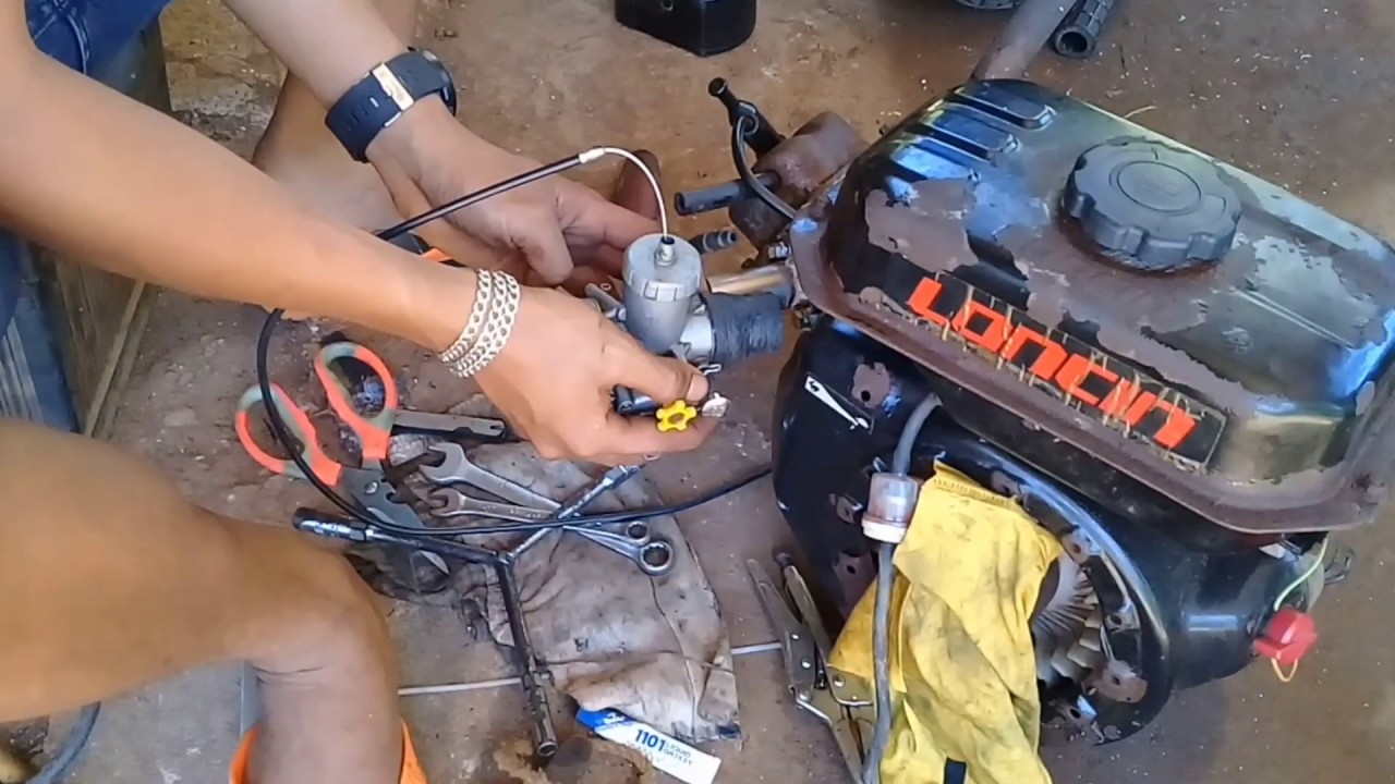 LONCIN 7hp|grinding exhaust and intek valve|28mm carb