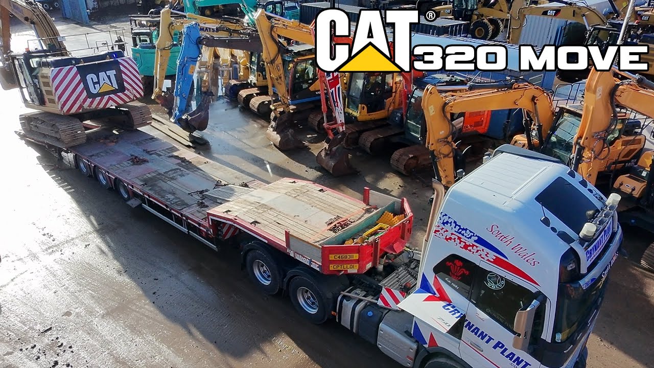 CAT 320 move to Lincoln