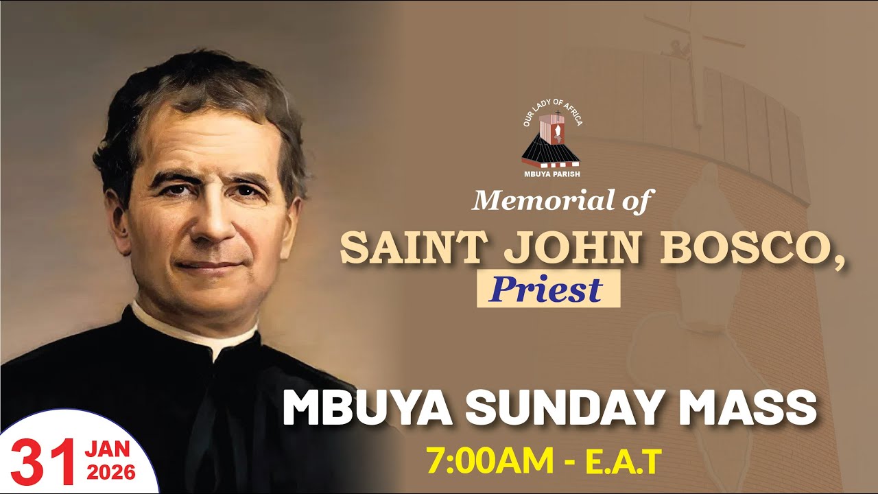 MEMORIAL OF SAINT JOHN BOSCO, PRIEST  || Daily TV Mass,  31st January, 2026