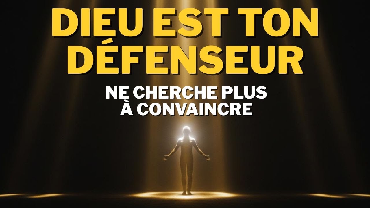 Dieu est ton défenseur   Ne cherche plus à convaincre 