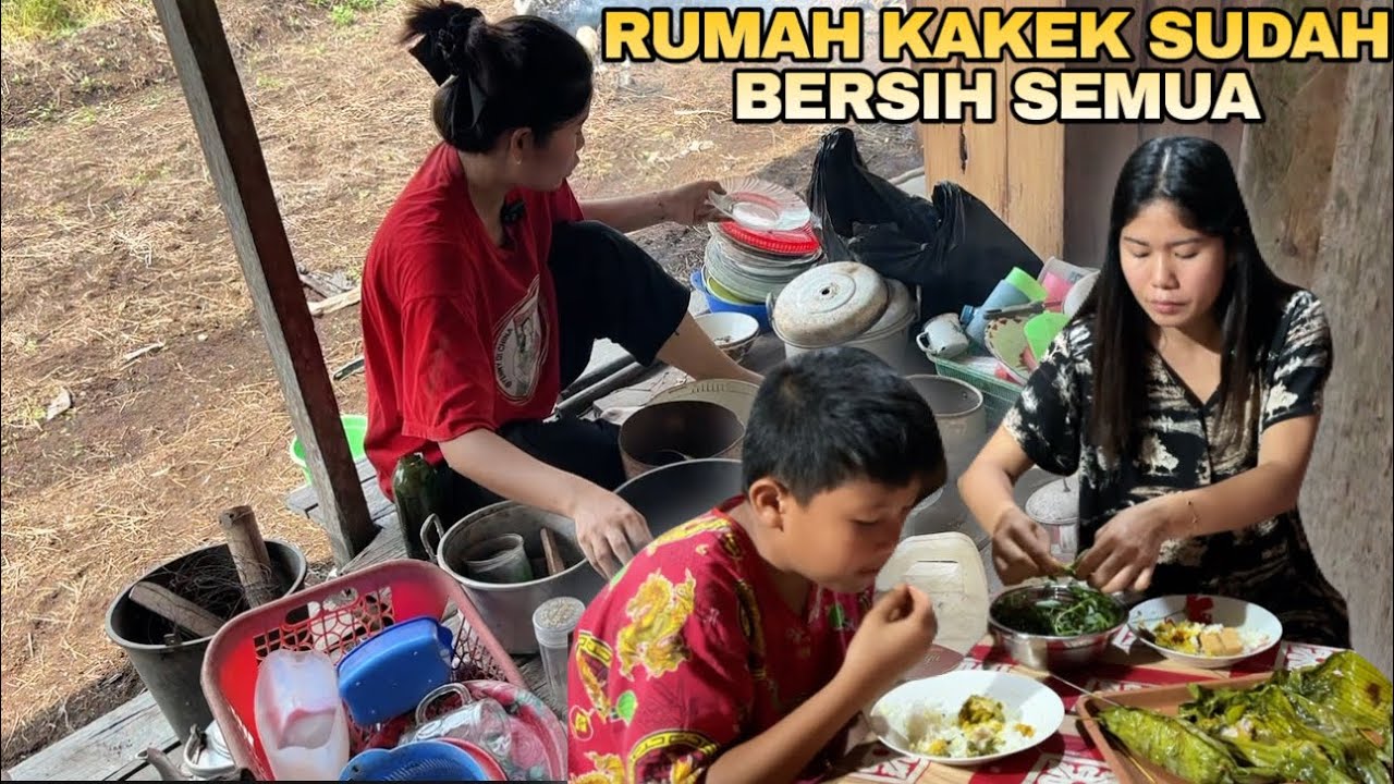 BIKIN PEPES IKAN PATIN LANJUT BERSIHKAN GUDANG RUMAH KAKEK