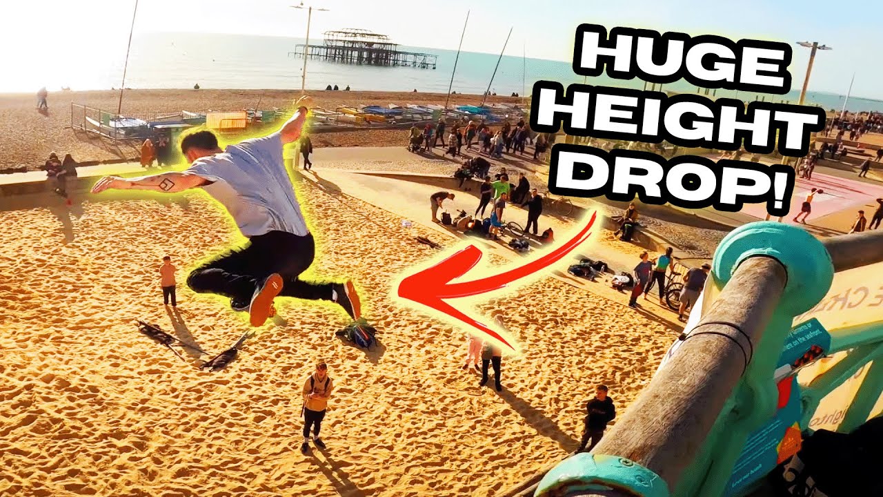 HUGE Parkour Leap in Brighton! | Brighton Parkour