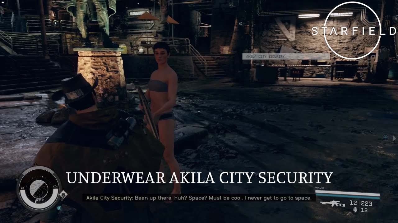 Starfield : Underwear Akila City security