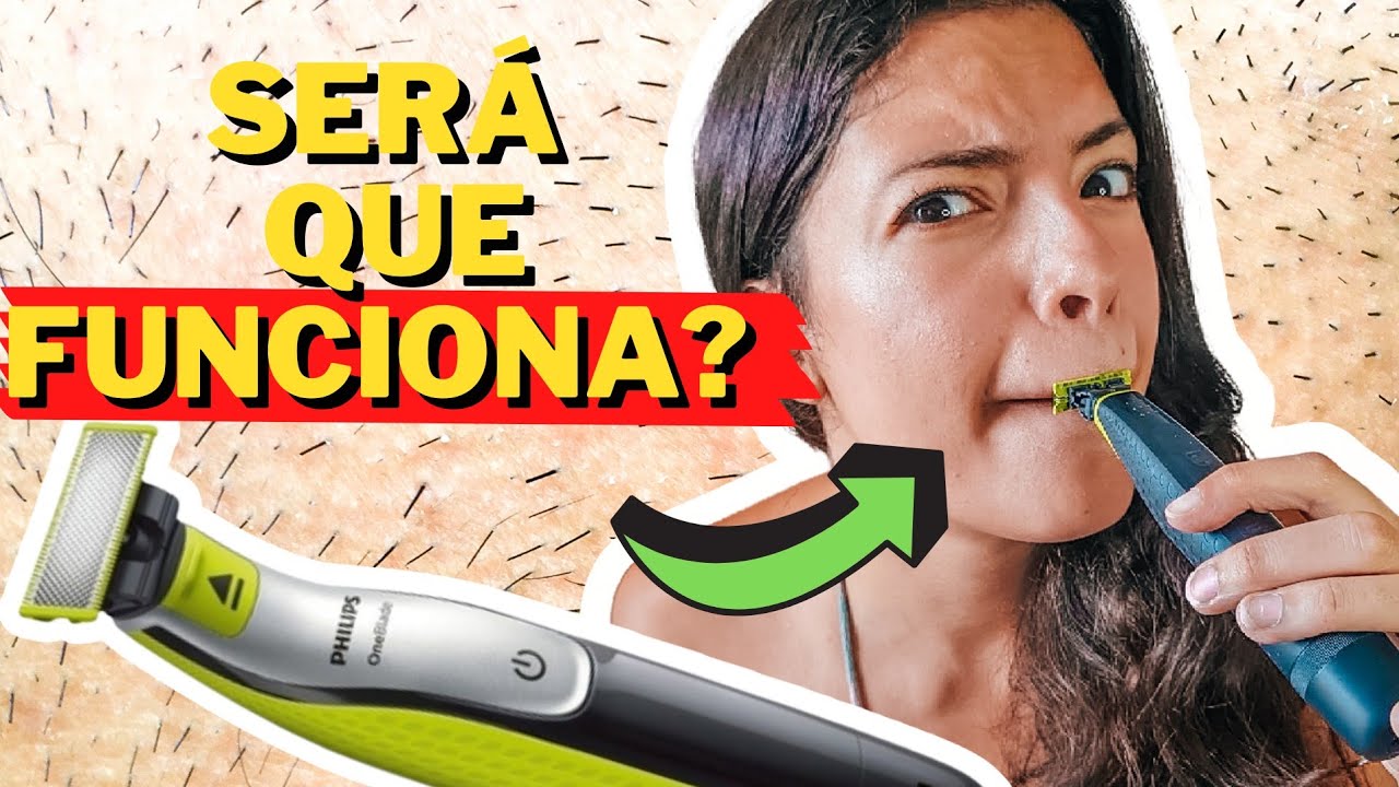 FUNCIONA EM MULHER?? Unboxing Oneblade - testei nas axilas