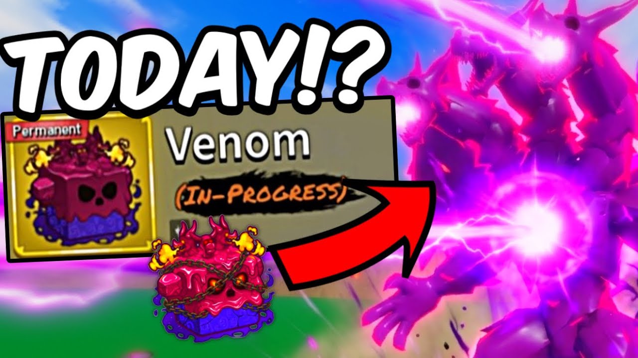 Venom Rework TRAILER TODAY FINALLY! Showcase and Release Date in Blox Fruits Update 30