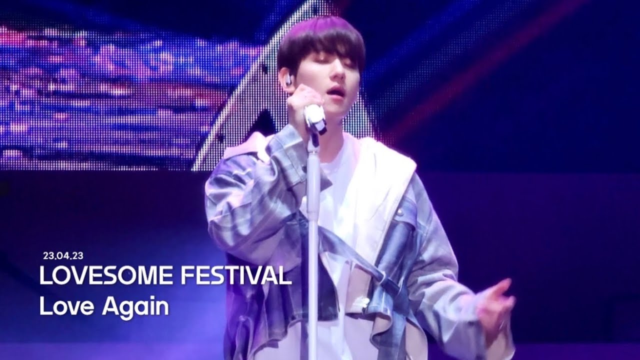 [4K] 230423 LOVESOME FESTIVAL 백현 - Love Again