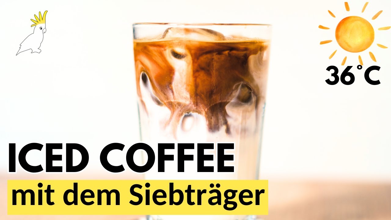 Die 4 beliebtesten 🧊ICED COFFEE🧊 Rezepte: Iced Flat White, Iced Latte, Iced Americano, Aerocano