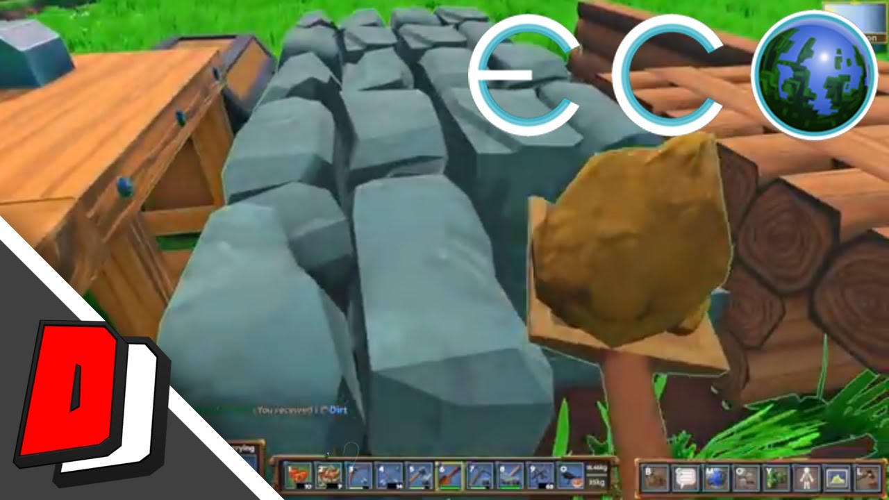 ECO Gameplay - STOCKPILES !! (ECO 6.1.2 Gameplay)
