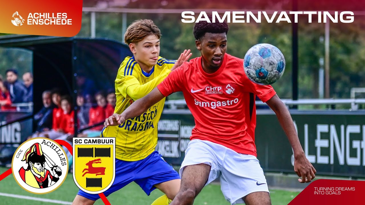 𝗔𝗰𝗵𝗶𝗹𝗹𝗲𝘀 𝗢𝟭𝟳 tegen Cambuur Leeuwarden