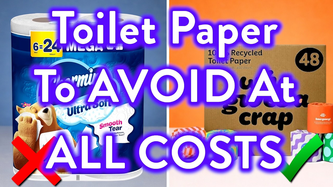 Avoid These 7  Canadian Toxic TOILET Paper Brands At All Costs (And 2 That Are Safe)