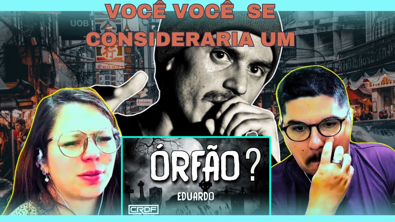 Rockeiros Reagindo a RAP - Eduardo Taddeo - Órfão - React Vida Sem Trilhos