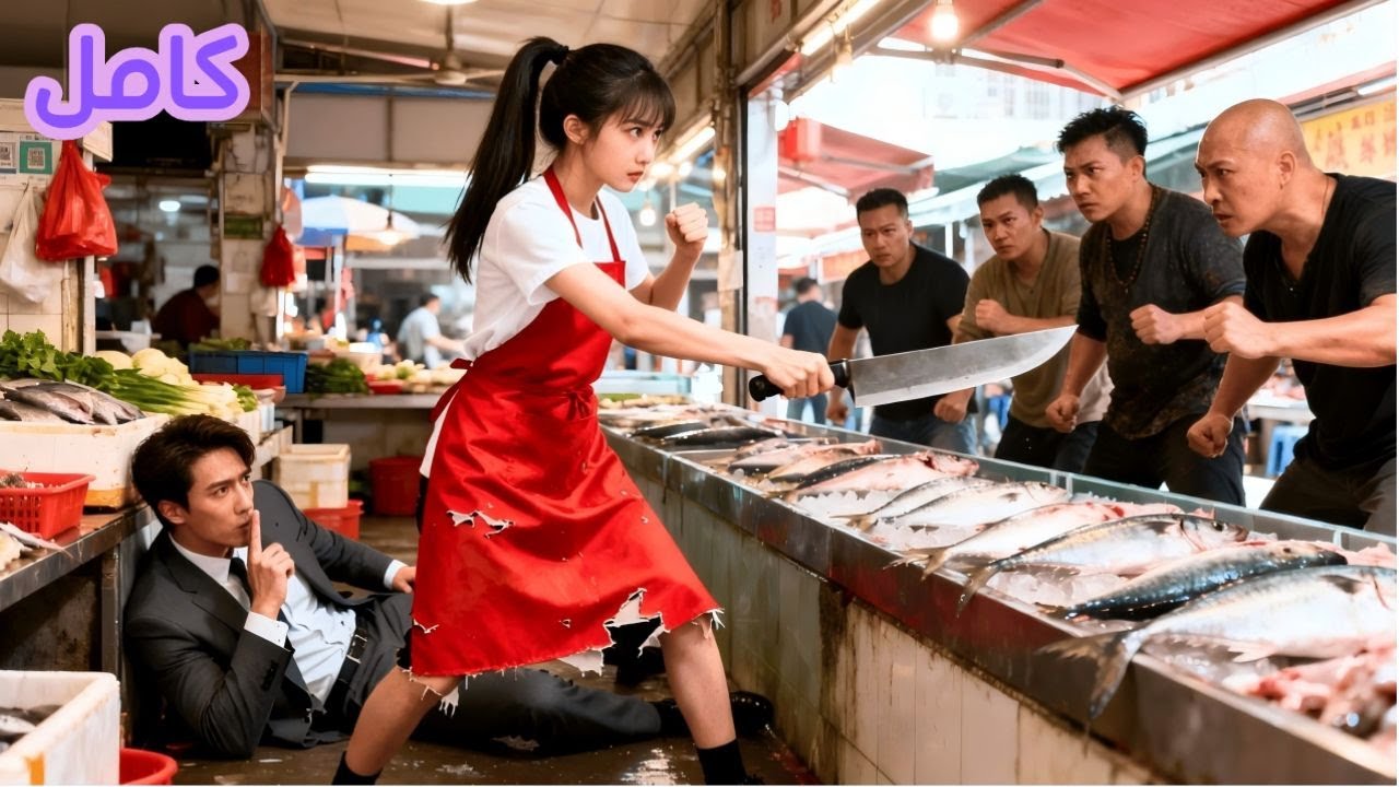 امرأة فقيرة تبيع السمك تنقذ رجل هارب… وتكتشف لاحقاً أنه المدير التنفيذي! قصة حب مفاجئة!