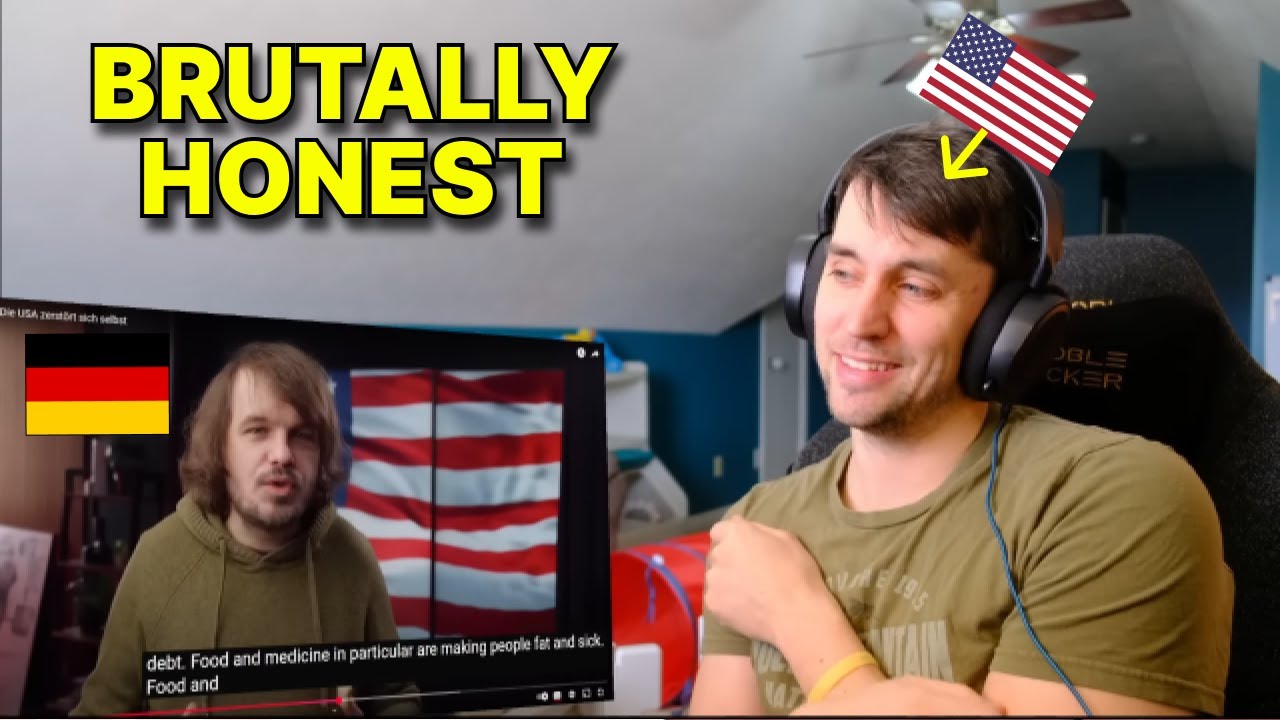 American reacts to 