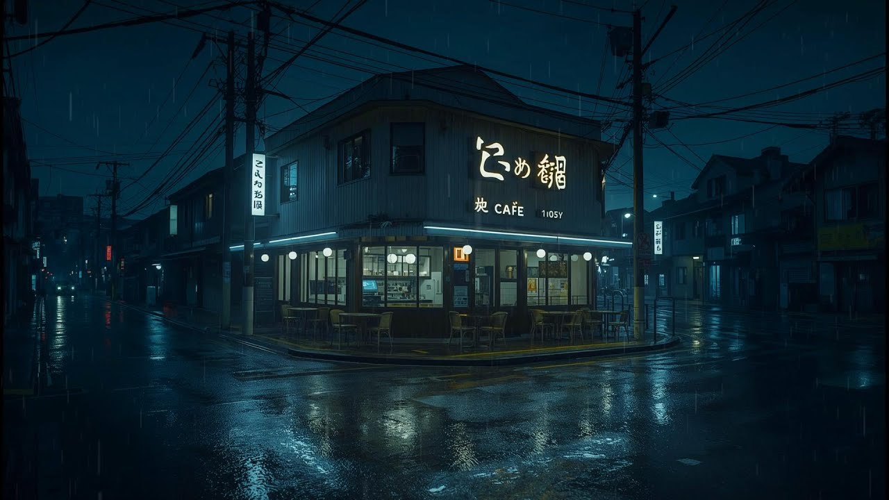 Tokyo Midnight Rain 🌧️ — Calm Lofi Beats for Long, Quiet Nights
