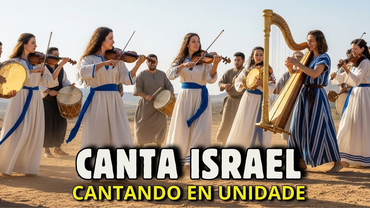 Adoração Hebraica Profunda com Alegria e Fogo – Música Espiritual Melej Yisrael para Honrar a YHWH