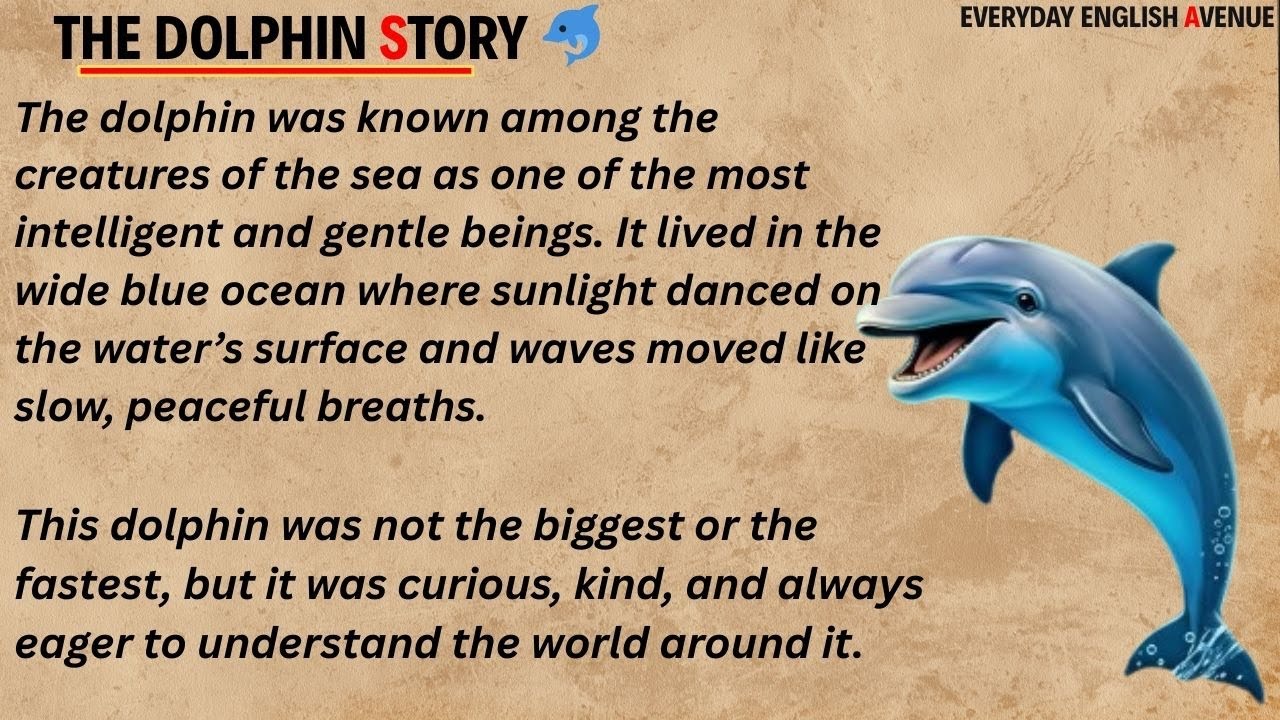 История про дельфинов на английском языке 🐬 | Практика разговорного английского и аудирования | У...