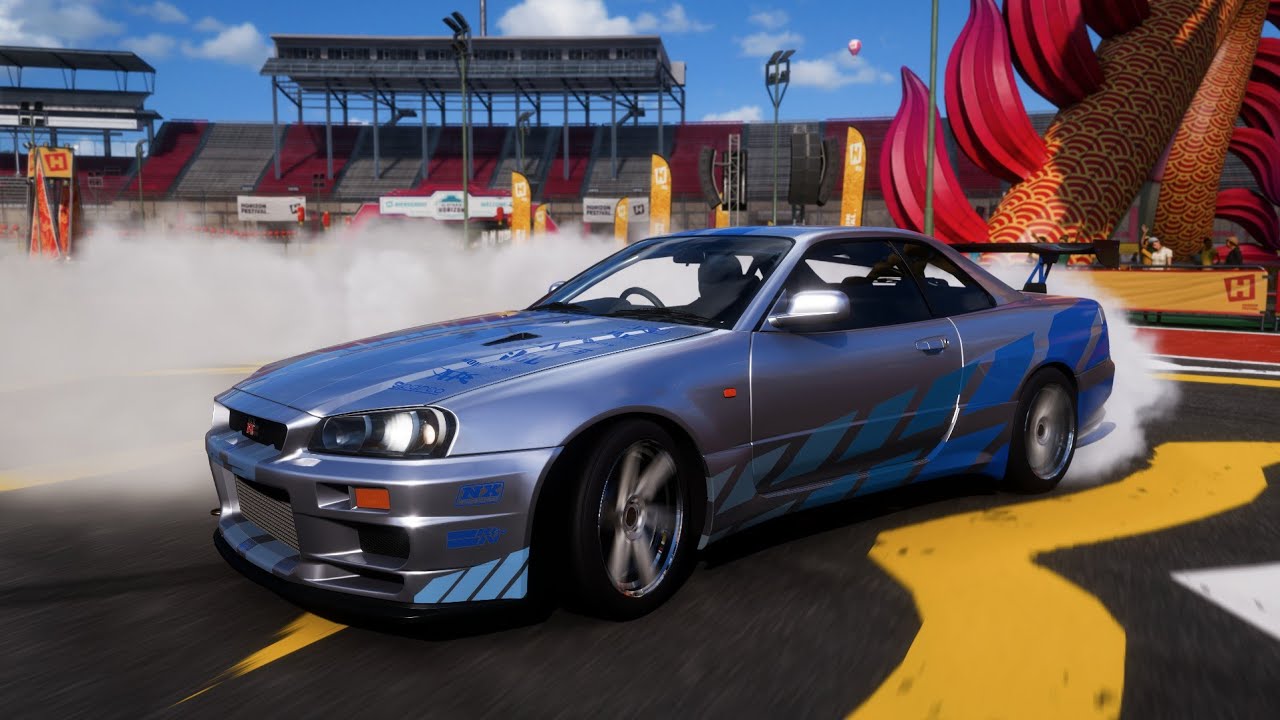 Before Forza Horizon 6 Arrives… '02 Nissan Skyline GT R V Spec II Drift King | Forza Horizon 5