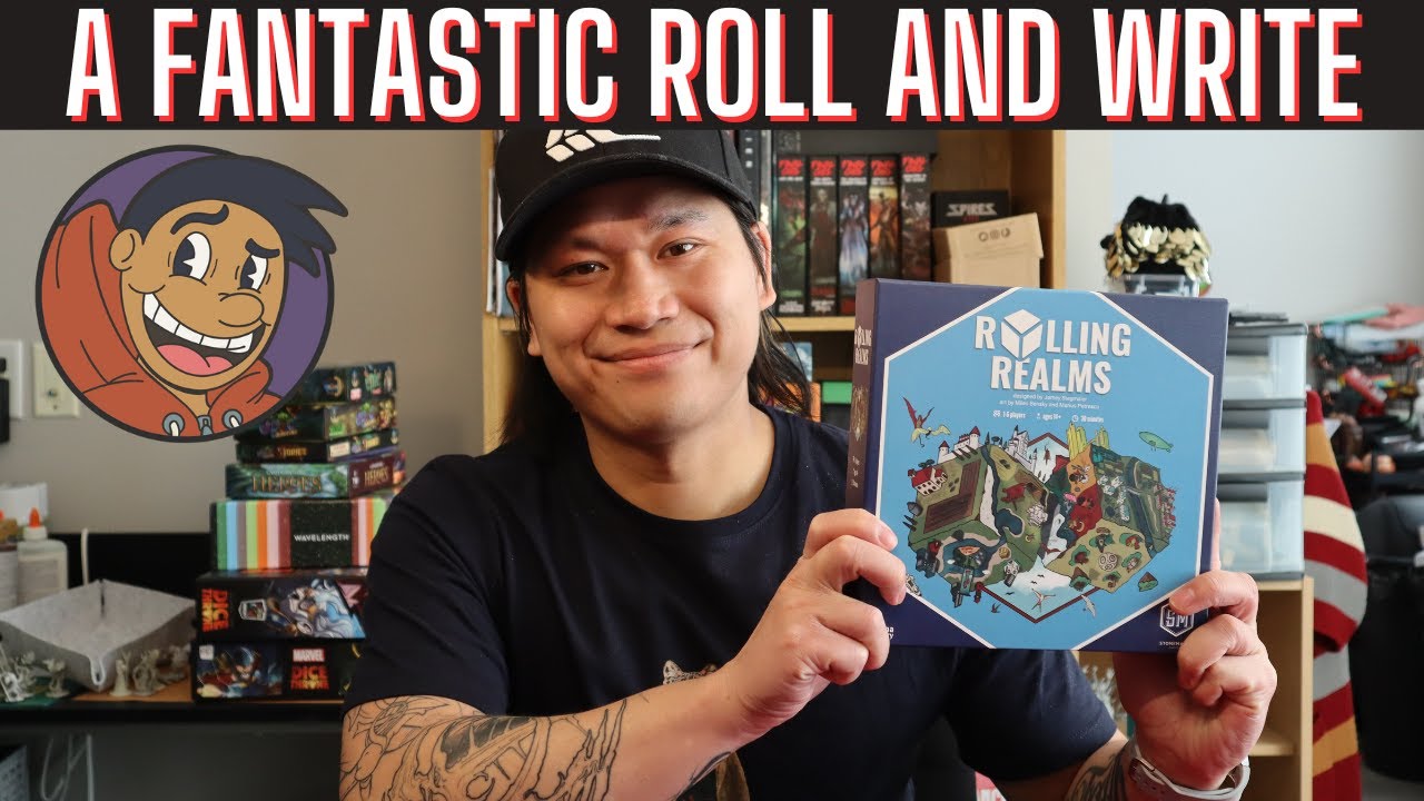 You Should Play...Rolling Realms | My Family's Favourite Roll and Write Board Game