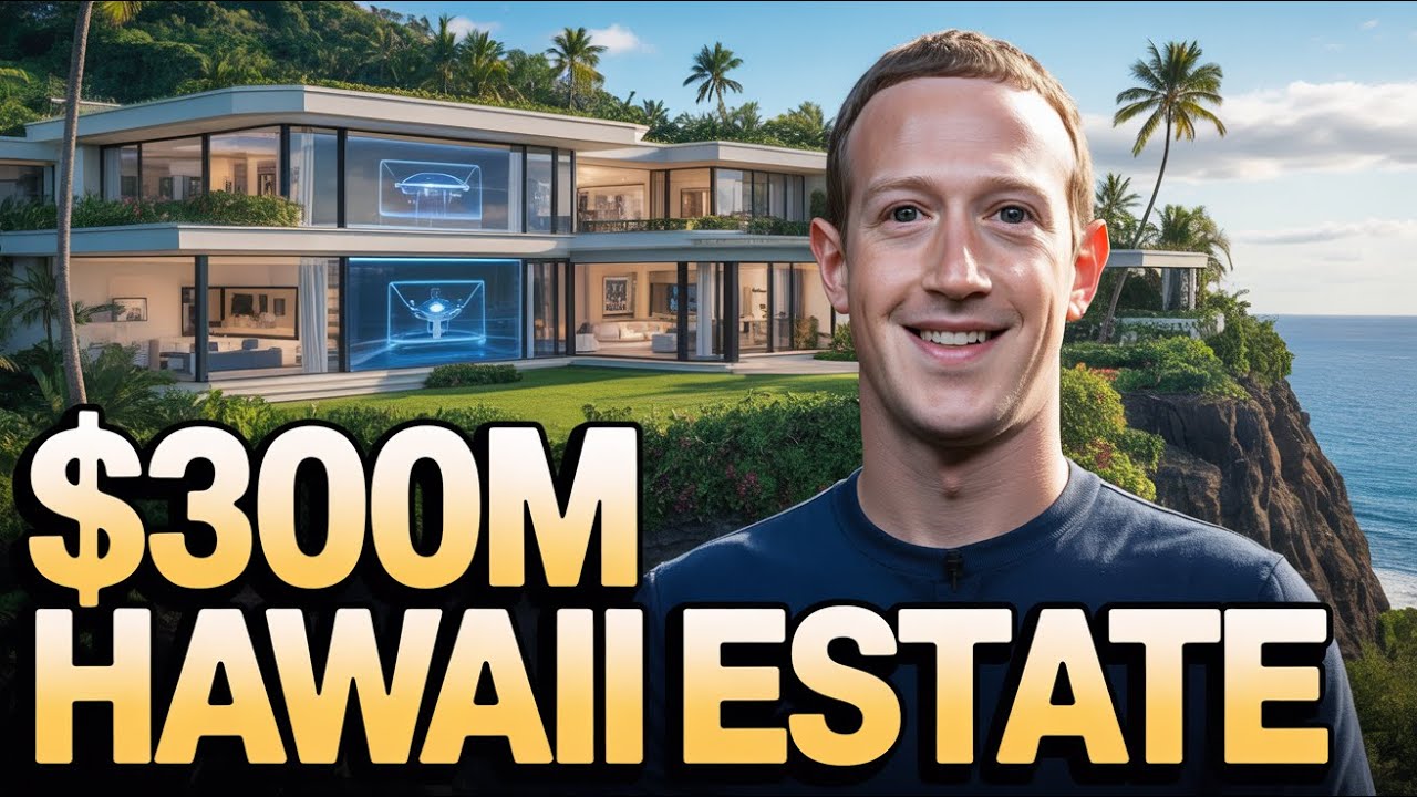 Mark Zuckerberg's $300M Hawaii Estate - The Hidden Tech Is MIND-BLOWING