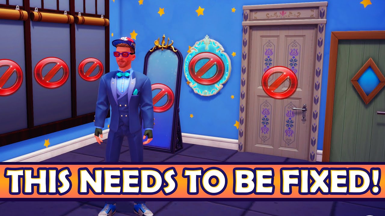 Furniture in DISNEY Dreamlight Valley MAKES NO SENSE! I'm Very Mad! Please Fix It!