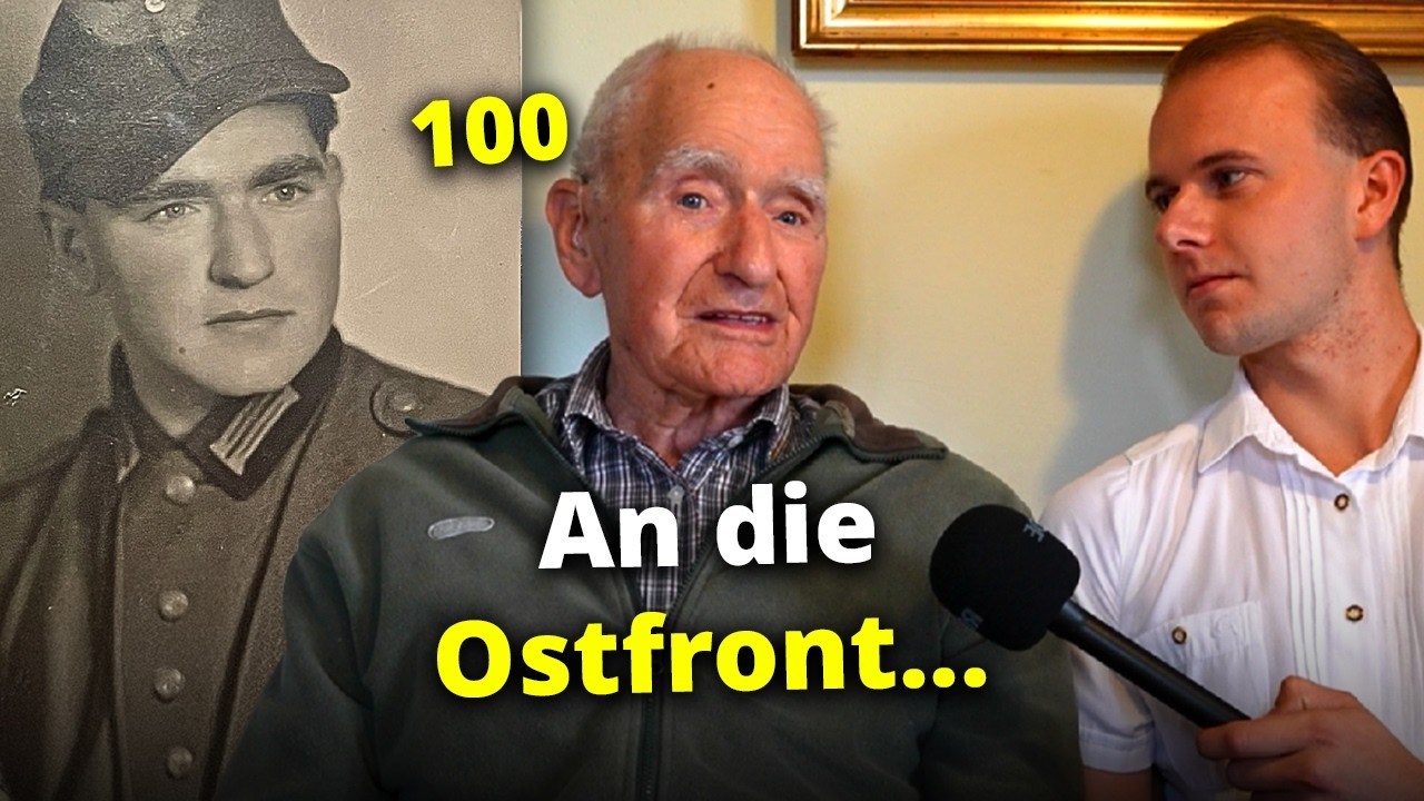 100-летний ветеран рассказывает о Второй мировой войне.