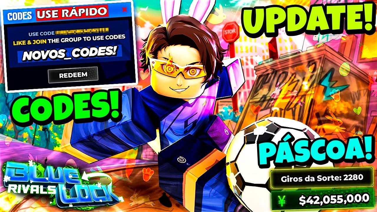 RELEASED! 3 NEW CODES FOR THE BLUE LOCK RIVALS UPDATE! *EASTER YUKIMIYA STYLE UPDATE*