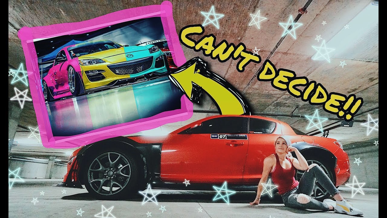 CRAZY Car Wrap Ideas for Rocket Bunny RX8 !!