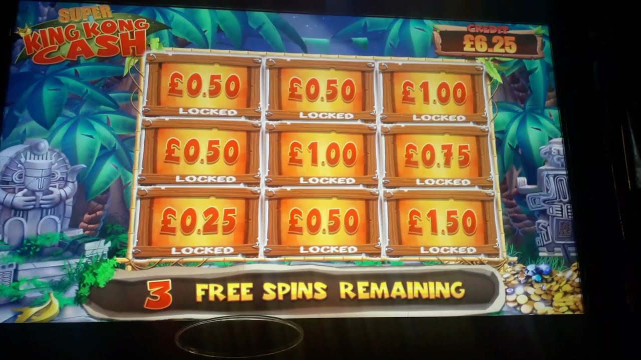 BLUEPRINT FRUIT MACHINE SESSION ON KING KONG CASH 80 BANKED - IOW HOTEL UK ARCADES 1080p 60fps