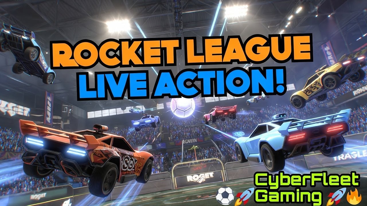 Rocket League Live Stream 🚀 | Fast Cars, Big Goals!#live  #livestream