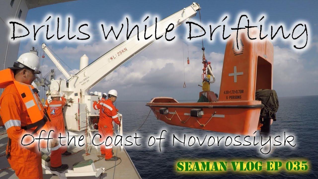 Drills While Drifting : Off the Coast of Novorossiysk | Seaman VLOG 035