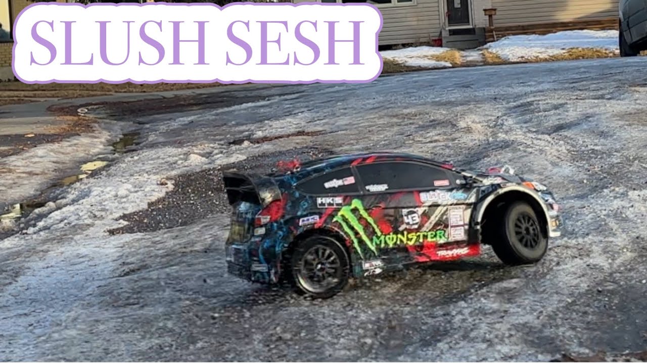 Traxxas Rally Slide sesh