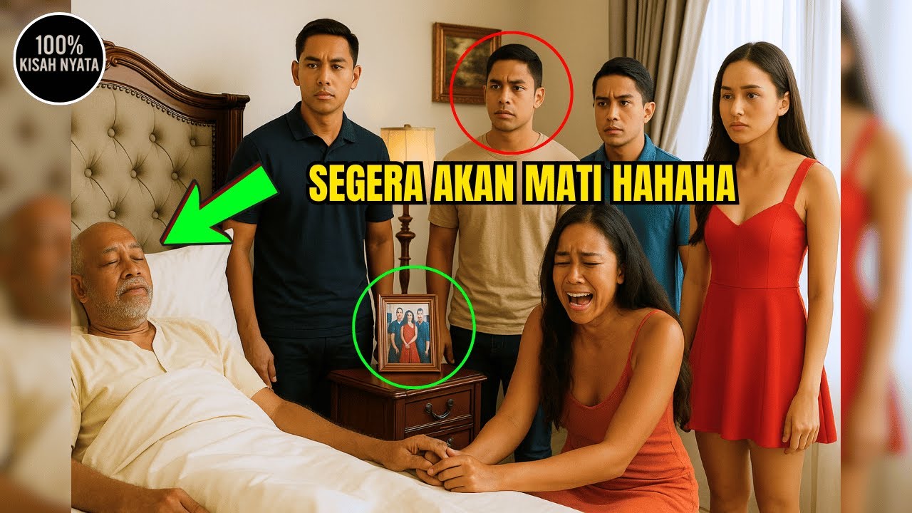 Pria kaya pura-pura sakit untuk MENGUJI keluarganya, tapi tindakan mereka membuatnya TERKEJUT!