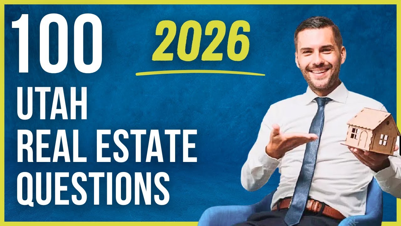 Utah Real Estate Exam 2026 (100 Questions with Explained Answers)