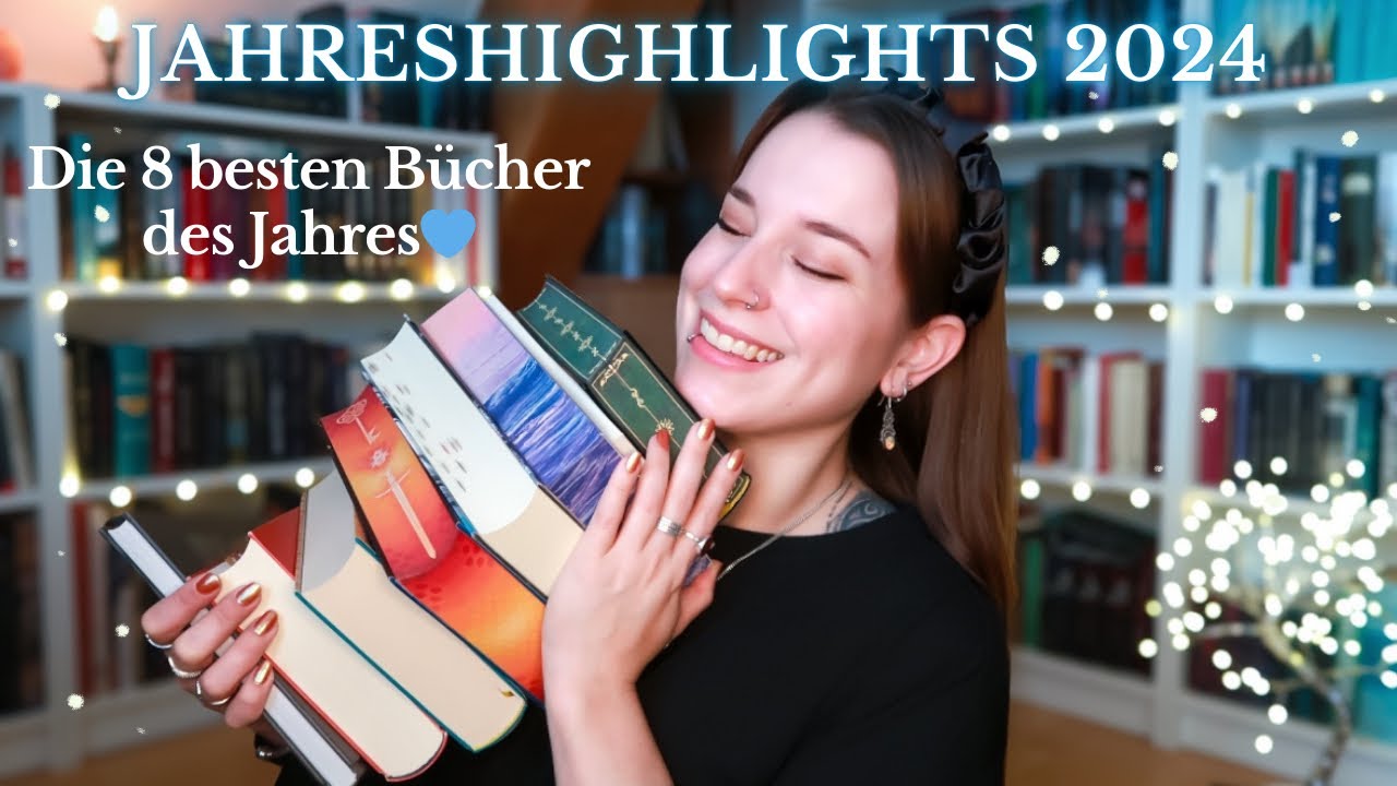 Meine liebsten B&uuml;cher 2024🤍| 8 Jahreshighlights aus diversen Genres📖| Beste B&uuml;cher des Jahres