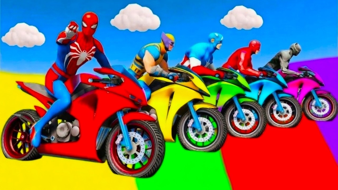 الرجل العنكبوت انقاذ باتمان Spider-Man Rescue batman vs iron man vs venom funny Game GTA 5 superhero