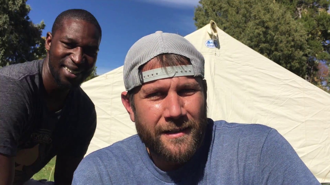 How to set up a Canvas tent from Davis Tent