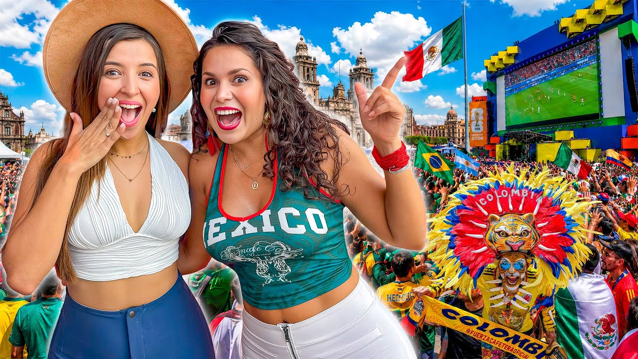 El MEJOR LUGAR para vivir el MUNDIAL en M&eacute;xico: Fan Fest Z&oacute;calo CDMX GRATIS