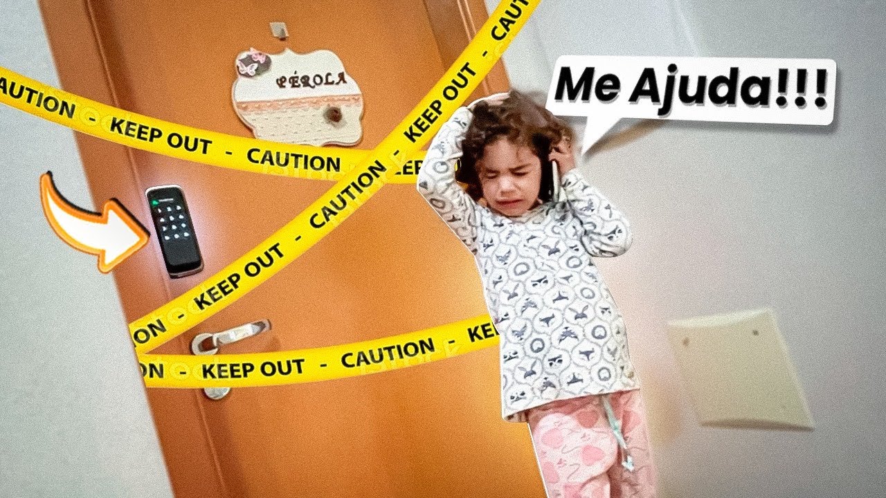 MINHA CACHORRINHA LOL FICOU PRESA * tadinha * 🐶😮