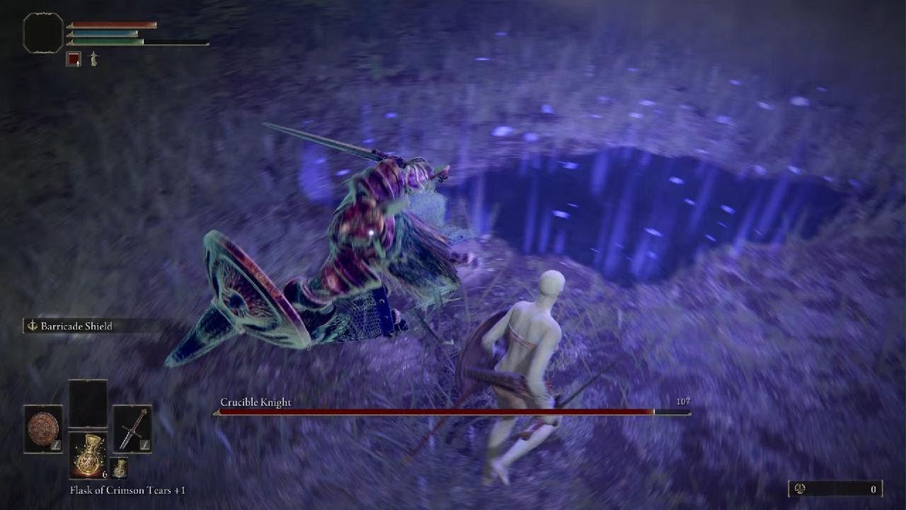 Elden Ring: Crucible Knight RL1 Hitless