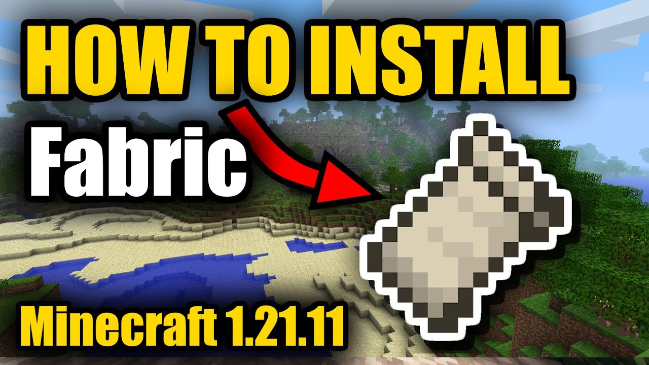 Как установить Fabric для Minecraft 1.21.11! (+ Fabric API)