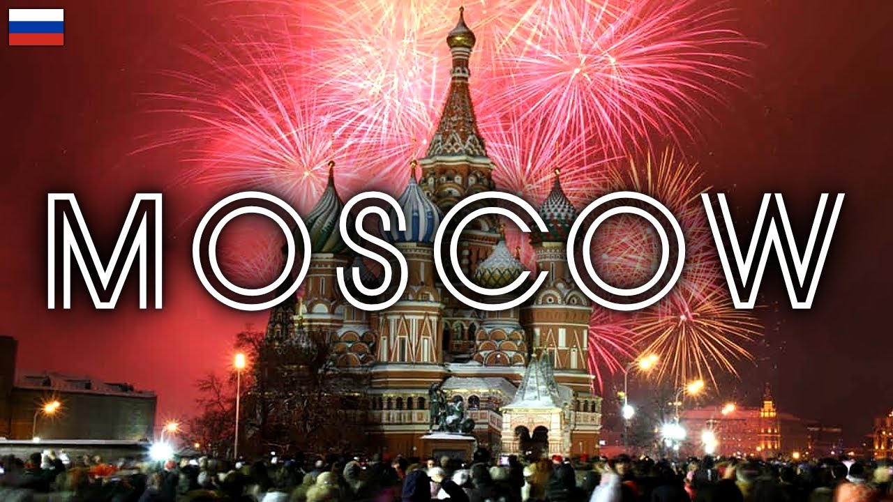 Moscow, Russia before New Year's & Christmas 2026