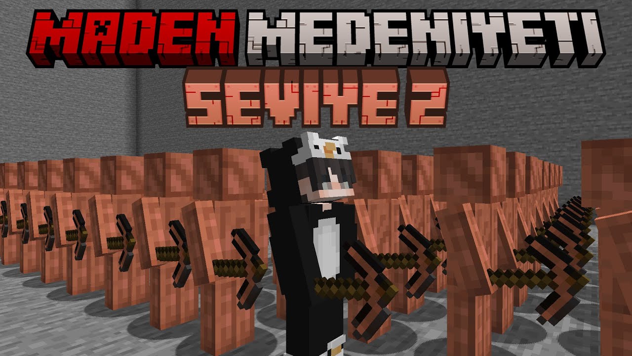 Minecraft ama MADEN HAPİSHANESİNDEN Ka&ccedil;maya &Ccedil;alışıyorum...