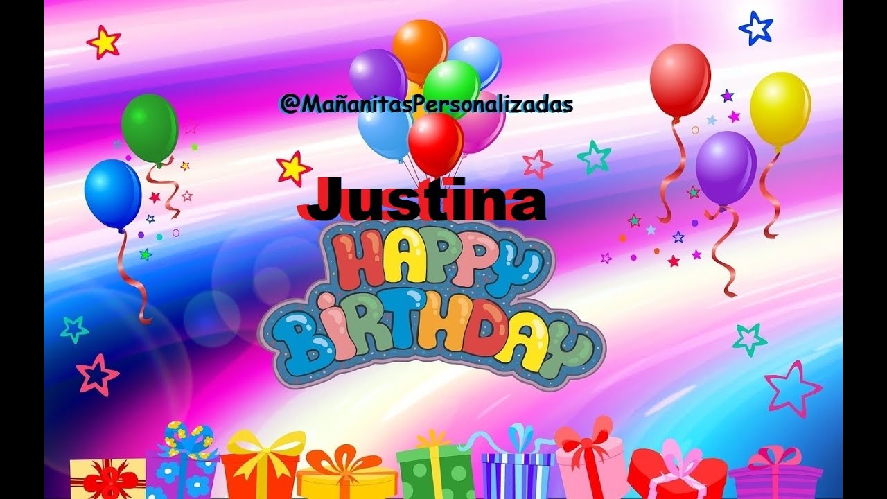 Justina - Mañanitas Personalizadas