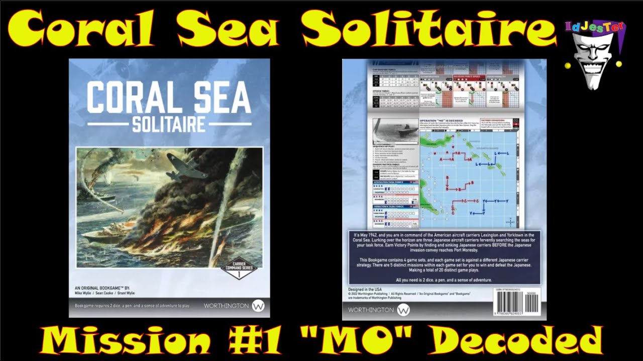 Coral Sea Solitaire Mission #1 