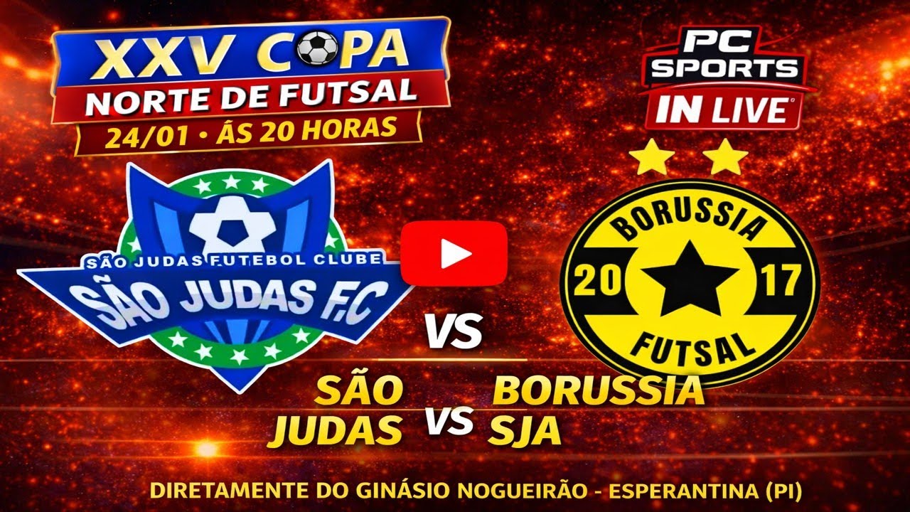 SÃO JUDAS VS BORUSSIA EM ESPERANTINA EM 24 DE JANEIRO