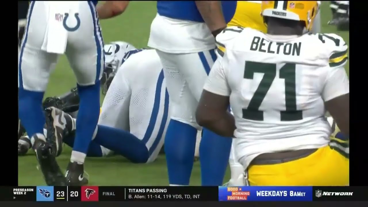 Taylor Elgserma #19 QB Green Bay Packers August 16 2025