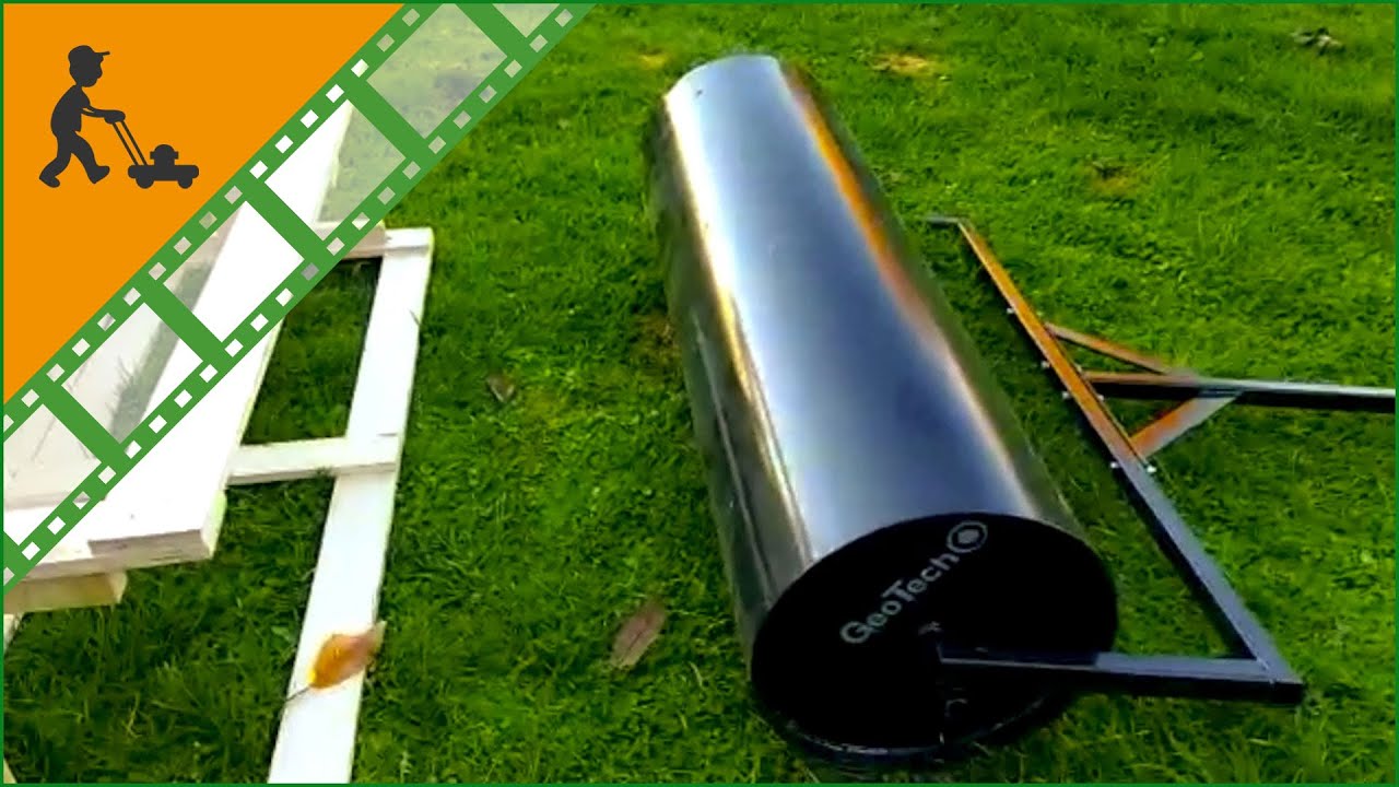 Rullo costipatore GeoTech da 122 cm: come funziona lo strumento per compattare la terra