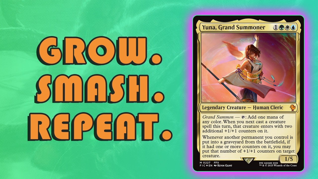 Создайте МИЛЛИОН жетонов... ЛЕГКО! 💥 – Юна, Великий Призыватель Final Fantasy MTG EDH Deck Tech
