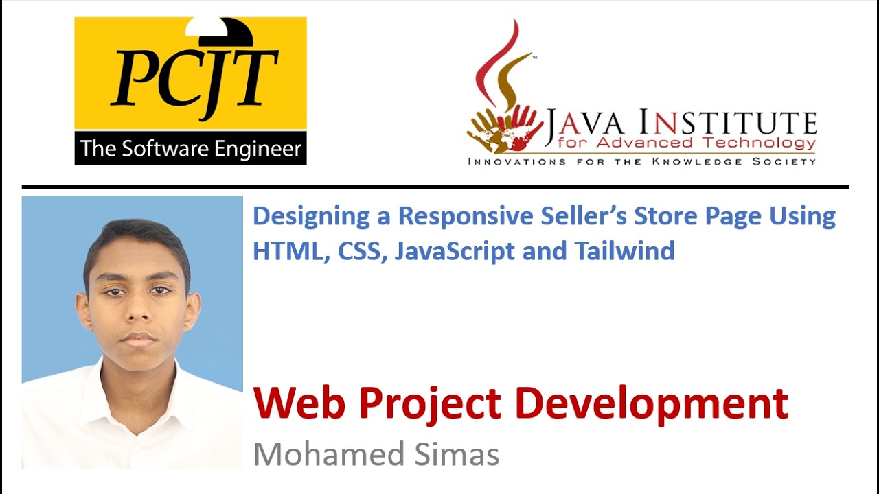 Web Project | Task 15 | Web Programming 1 | Designing Seller's Storefront