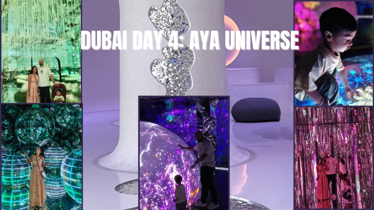 A World of Lights & Magic  | AYA Universe & Wafi City Mall | Dubai Day 4